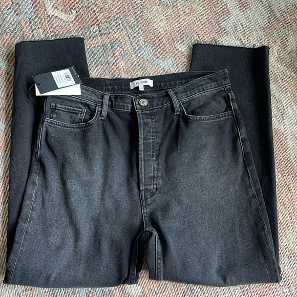 🆕 RE/DONE '70s Ultra High Waist Stovepipe Jeans - Picture 7 of 8